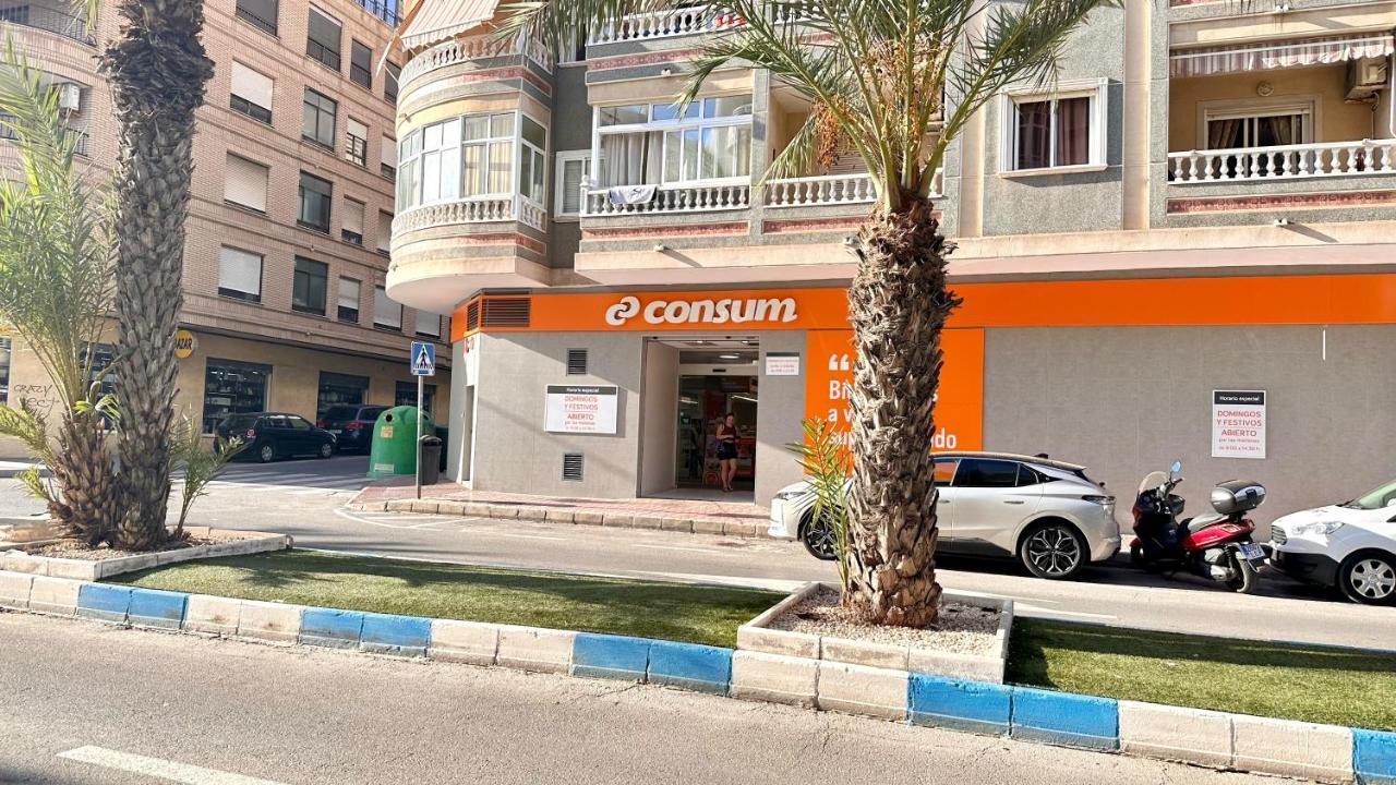 Playa Del Cura, 2 Min Zum Strand, Zentral, Kostenlos Parken Torrevieja Ngoại thất bức ảnh